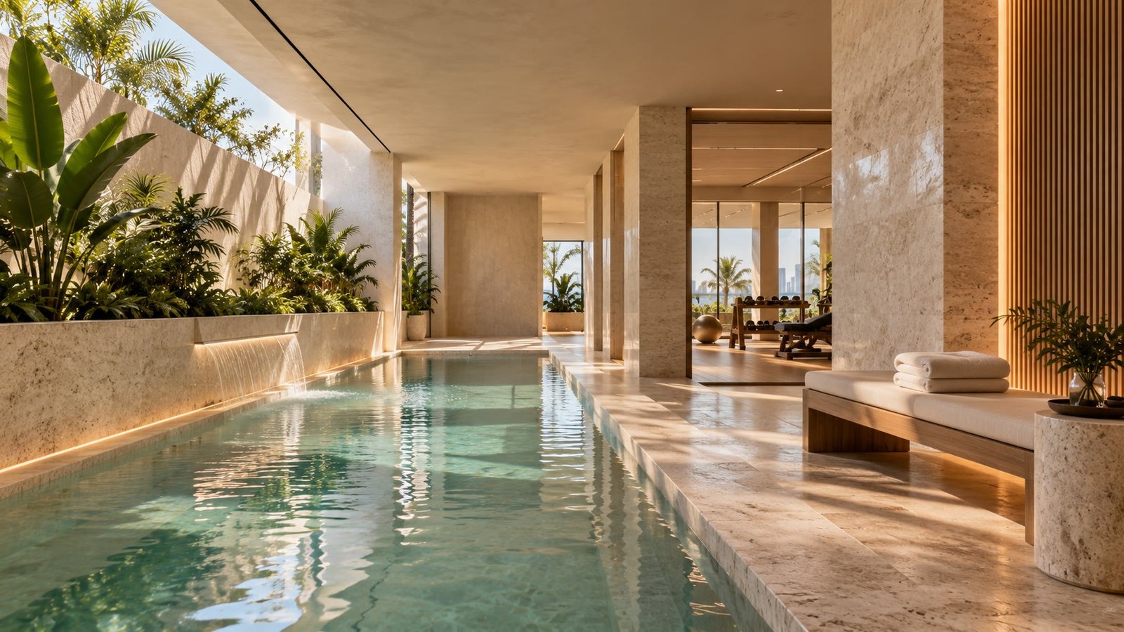 Spa and fitness at Panache