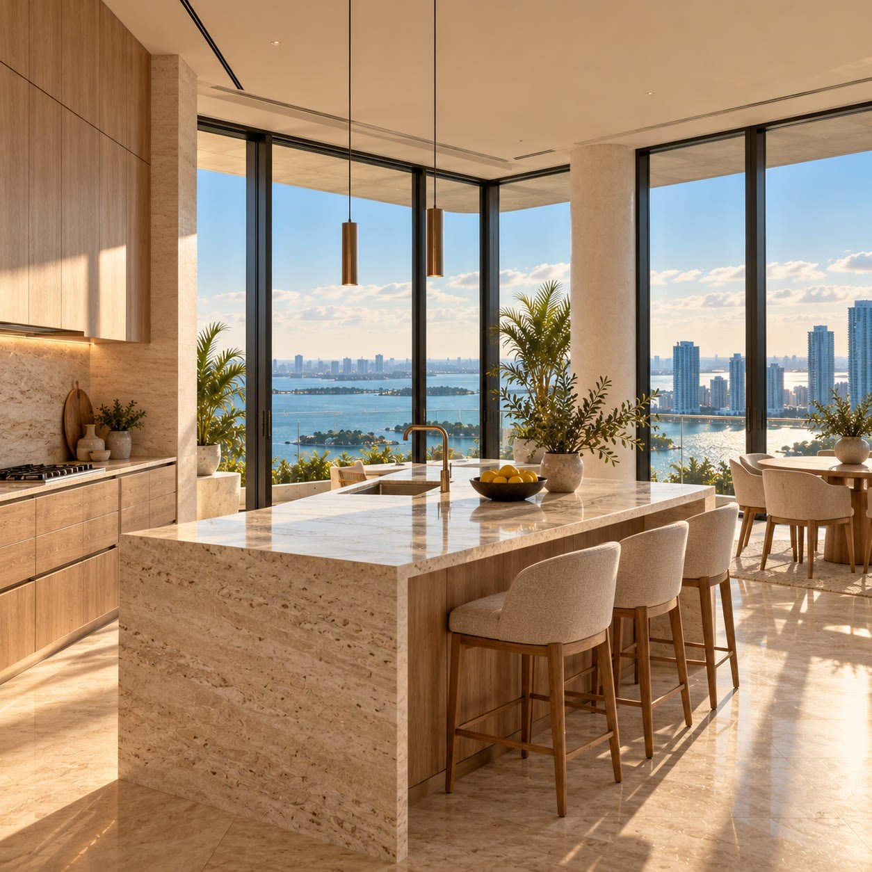 Corner Residence interior